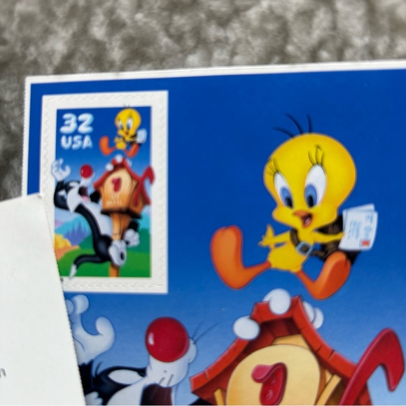 3 Collection stamps Looney Tunes 1997 USPS 5" Sylvester Tweety 32 cents - Picture 5 of 8